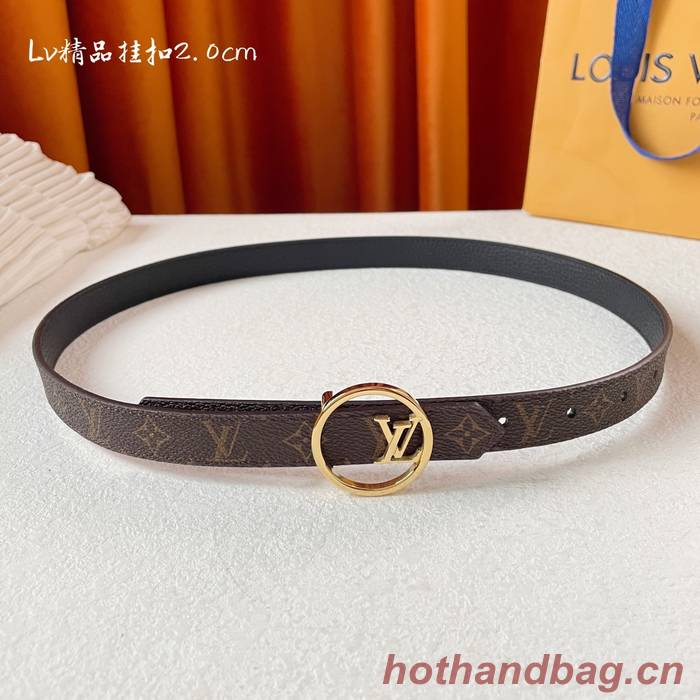 Louis Vuitton Belt 20MM LVB00156 Louis Vuitton Belt 20MM LVB00156